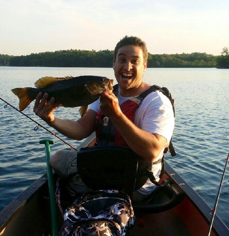 2nd 3 pound smallie of 2015